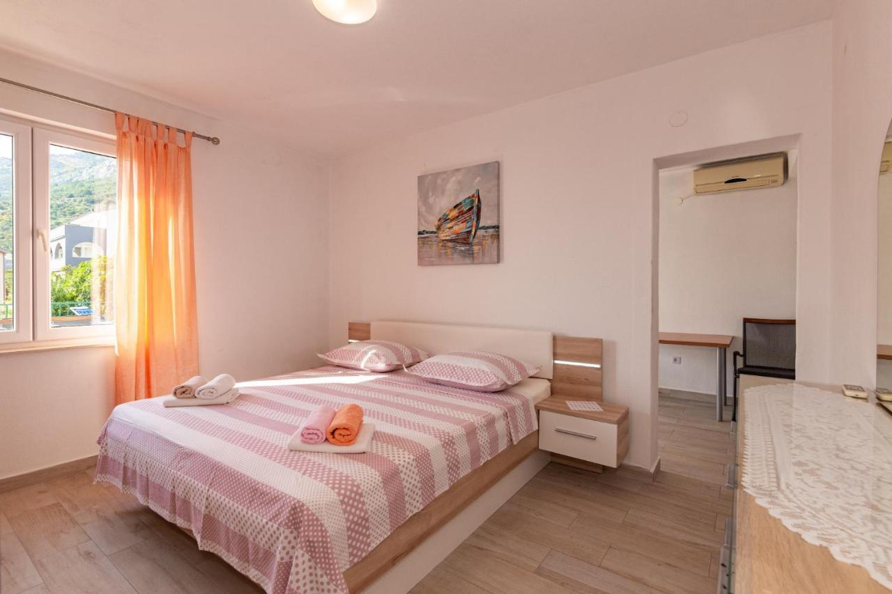 Navis Sea View Apartment With Pool Макарска Экстерьер фото